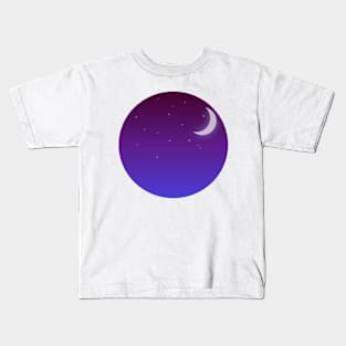 Moonlit night Kids T-Shirt